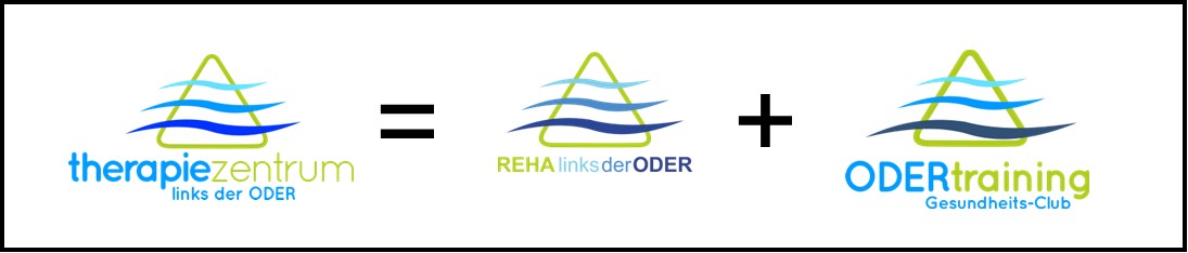 Logo Reha links der ODER + ODERtraining = therapiezentrum links der ODER